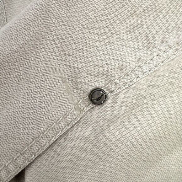 Nautica Tan Utility Jacket Belted Size 12 - Picture 4 of 5